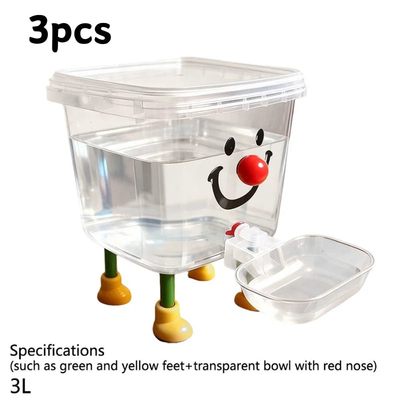 Majestic Pet Kingdom - 3L Dog Automatic Water Dispenser Leakproof Fountain Dispenser Large Capacity Water Feeder for Dog Cat Rabbit Home Indoor Use View 9