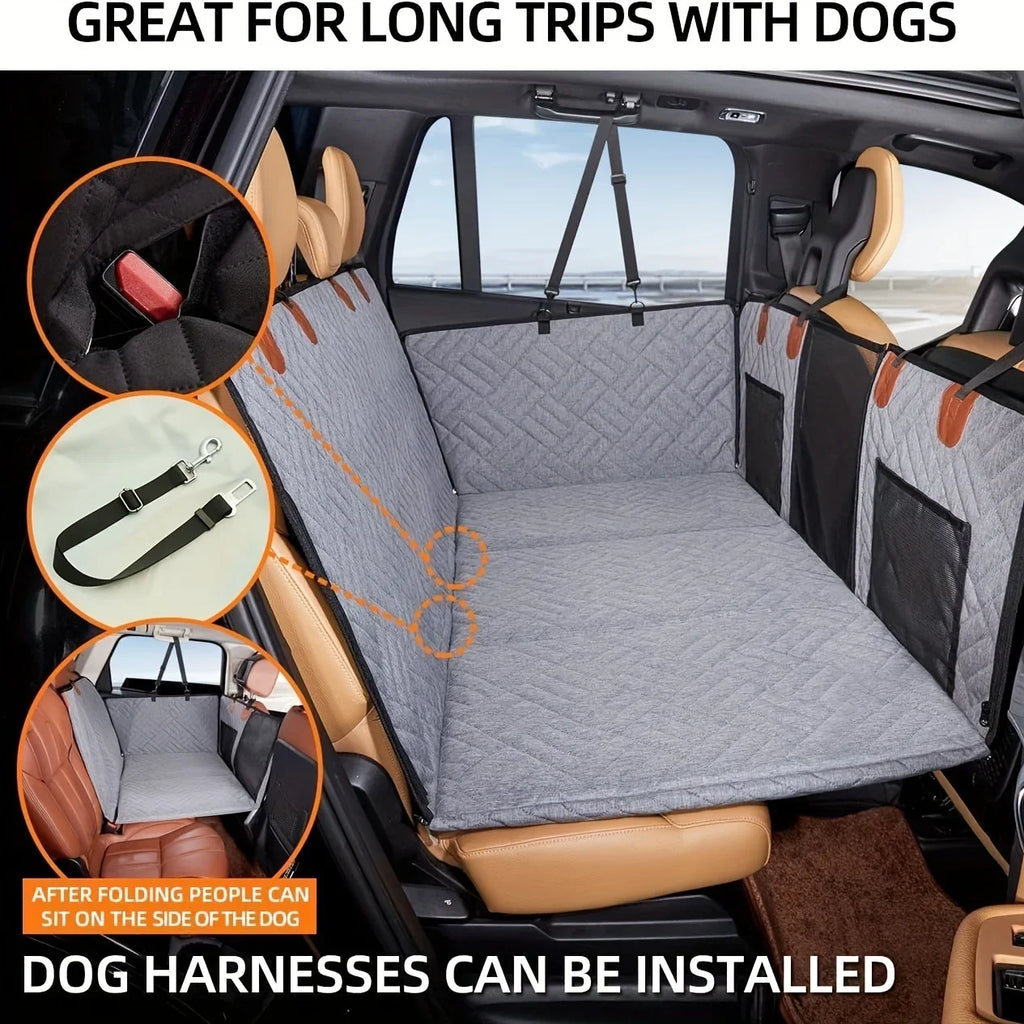 Dog Seat Cover Waterproof Backseat Hammock Car Protector