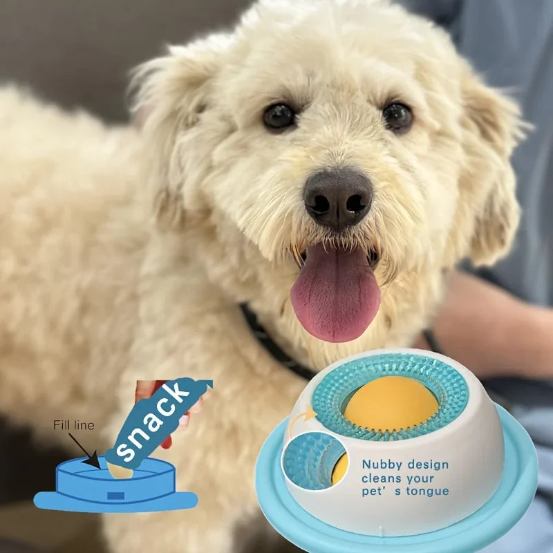 Dog Lick Mat Silicone Slow Feeder Anxiety Relief Snack Plate Pad - Detail Angle 2 | Majestic Pet Kingdom