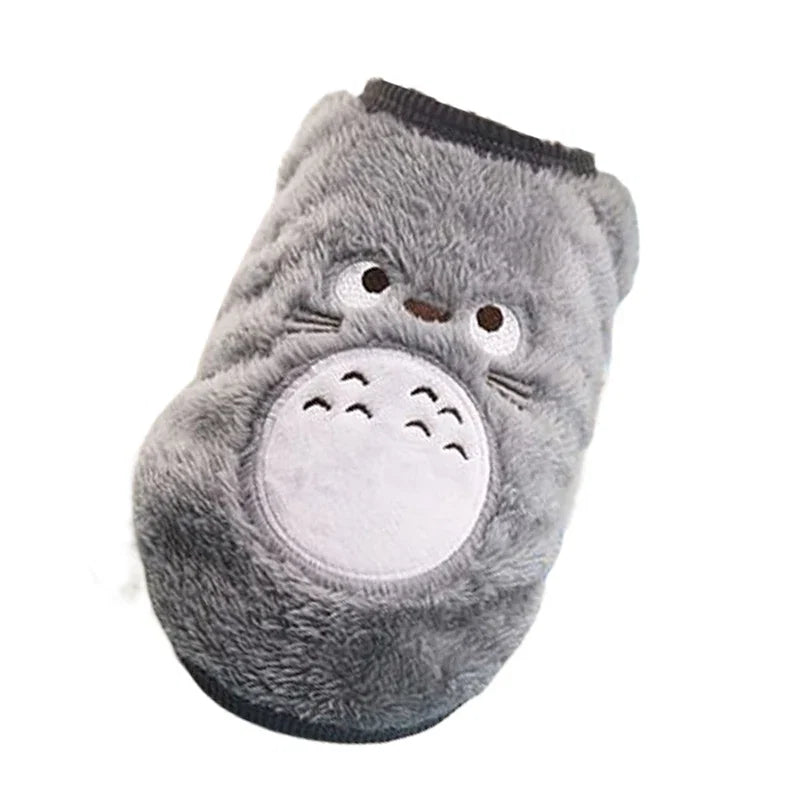 Cute Dog Clothes Winter Vest For Small Dogs Cats Warm Pets Sweater Soft Flannel Puppy Puffer Jacket Dog Accessories Supplies Xxs - Majestic Pet Kingdom