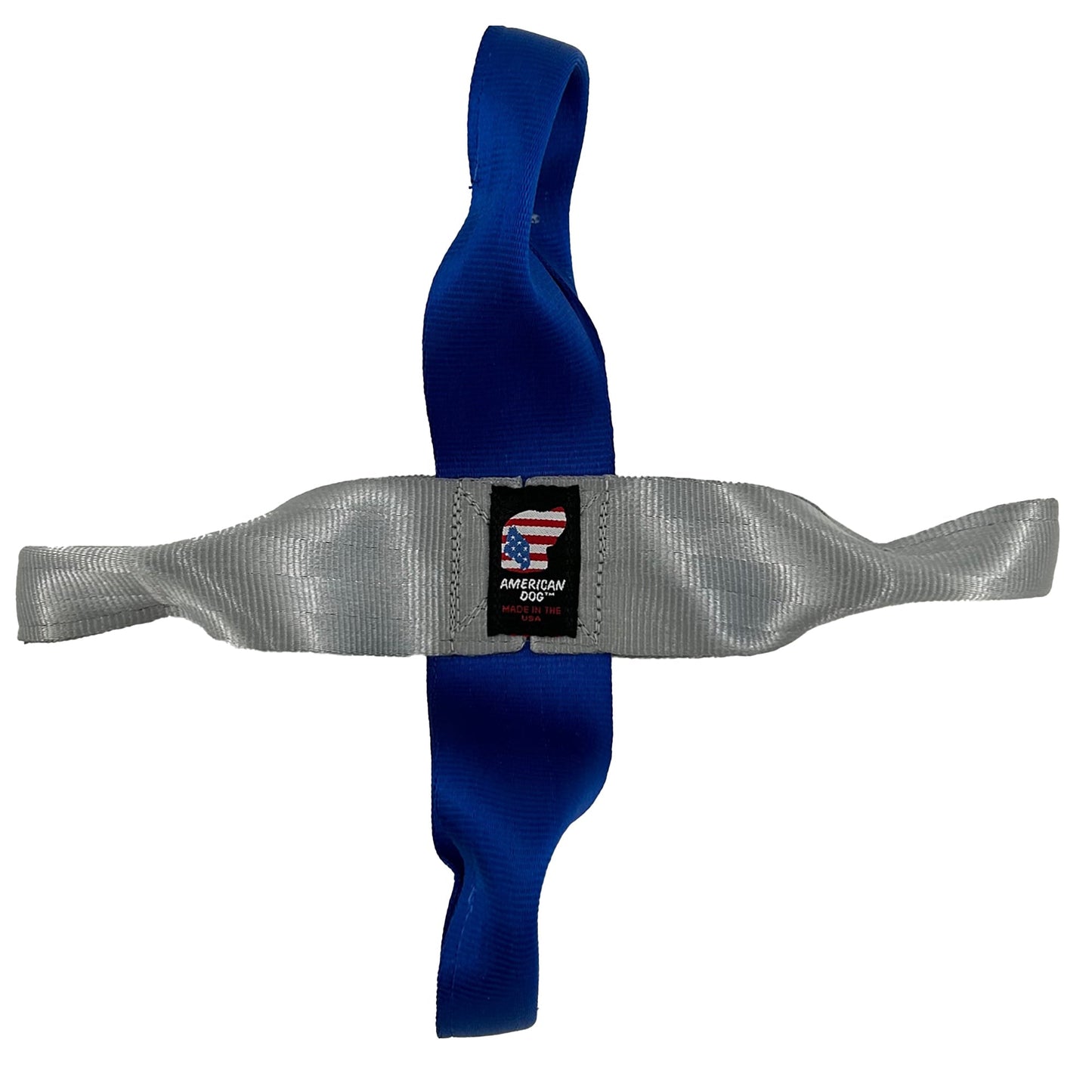 Seatbelt Quad Flopper Dog Tug Toy – 4 Loops