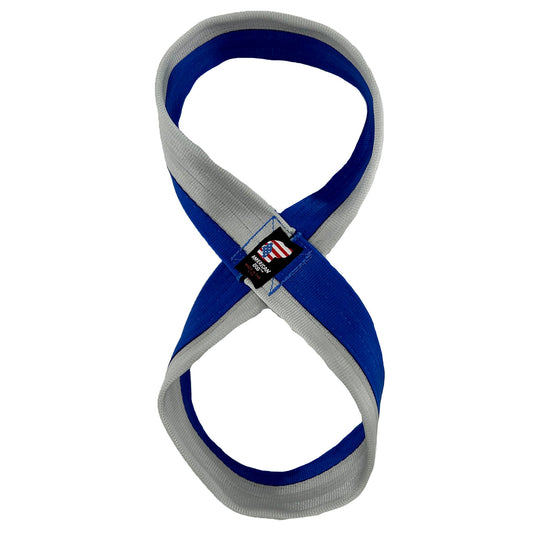 Seatbelt 2-Tone Figure 8 Tug – Dual Loop, USA Made