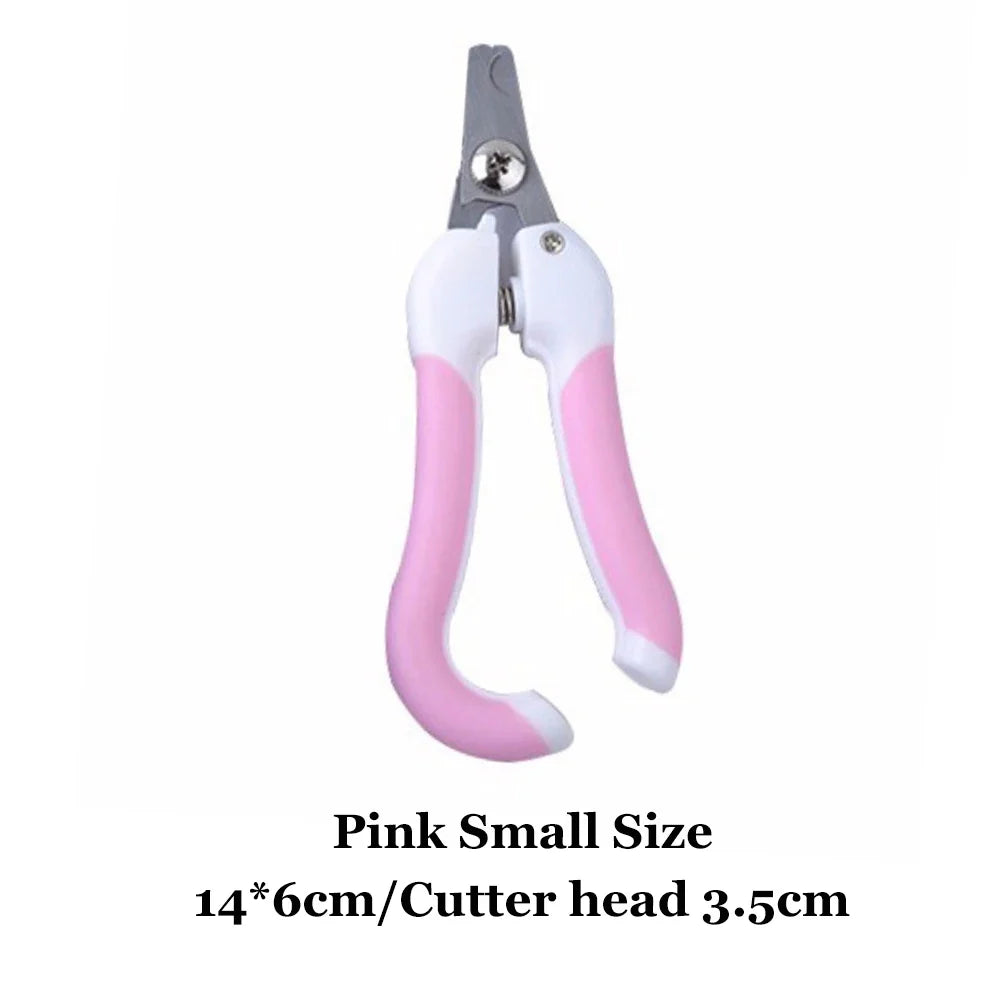 Dog Nail Clippers Professional Stainless Steel Safety Trimmer - Detail Angle 5 | Majestic Pet Kingdom