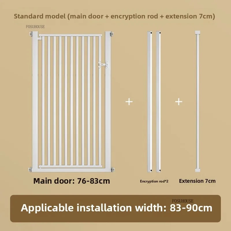 Free Punch Pet Fence Dog Fences Isolation Door Anti-Cat Door Fence Indoor Special Encryption Dog Safety Corral for Pet Products - Majestic Pet Kingdom