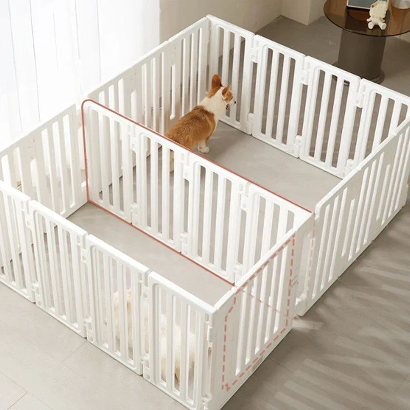 Indoor Household Pet Fence Waterproof Dog Fence Large Dog Protective Fence Free Combination Large Space Pet Isolation Fences - Majestic Pet Kingdom