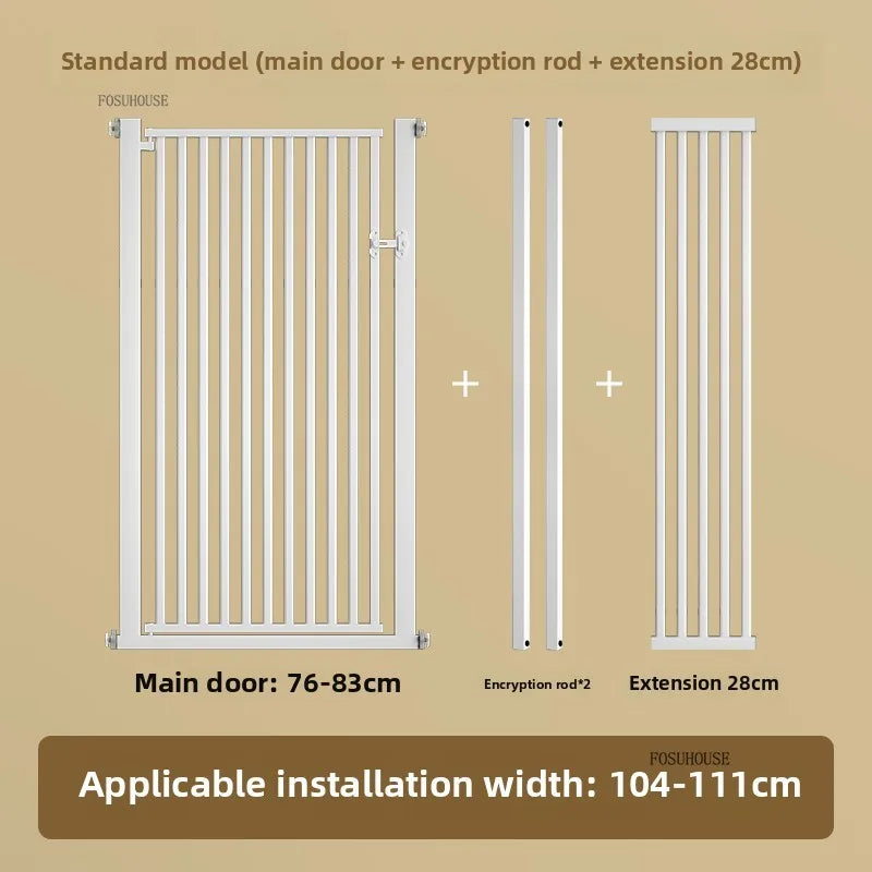 Free Punch Pet Fence Dog Fences Isolation Door Anti-Cat Door Fence Indoor Special Encryption Dog Safety Corral for Pet Products - Majestic Pet Kingdom