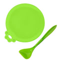 2PCS Reusable Silicone Pet Food Can Cover with Spoon | Airtight Can Lid for Dog and Cat Food Storage
