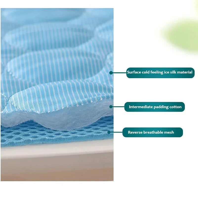 Dog Cooling Mat Outdoor Indoor Extra Large Summer Bed Ice Pad