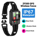 GPS Dog Fence Collar IP67 Waterproof Shock Containment System