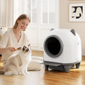 Self-Cleaning Litter Box with App Control for Multi-Cat Homes - Majestic Pet Kingdom