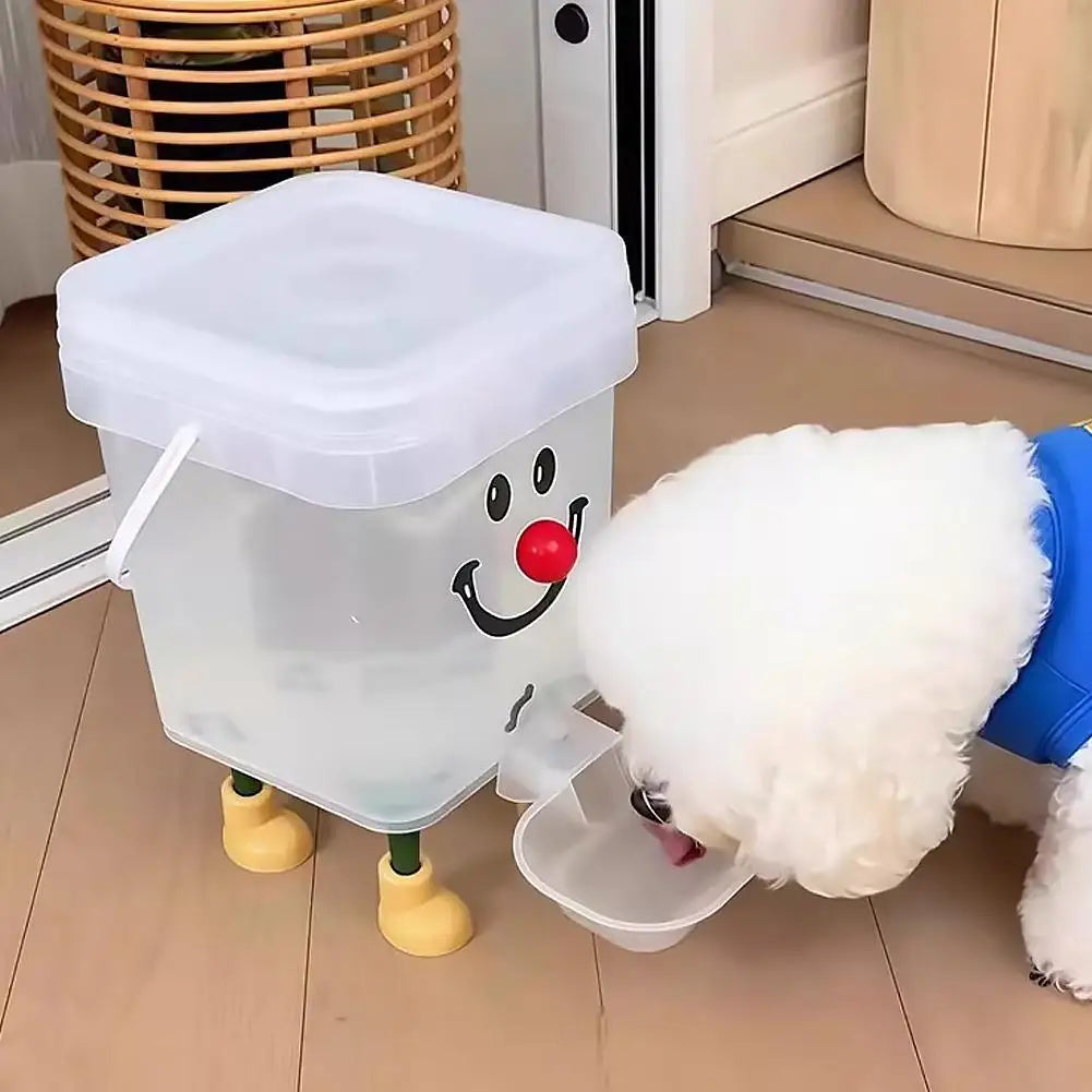 3L Cute Clown Gravity Automatic Pet Water Dispenser, Thickened Dog Cat | Majestic Pet Kingdom™