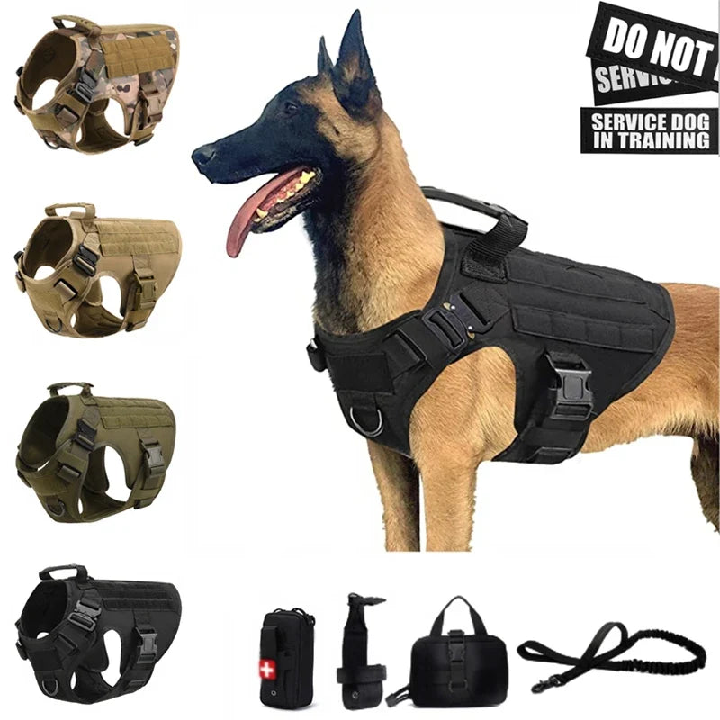 Tactical Military Vest Pet German Shepherd Golden Retriever Tactical | Majestic Pet Kingdom™