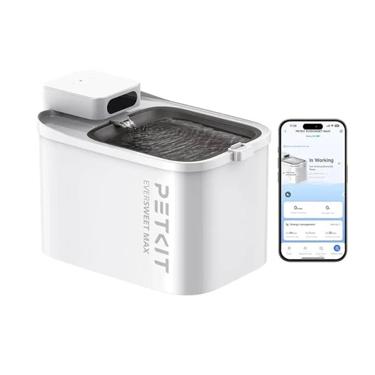 PetKit Ergonomic Pet Feeder EVERSWEET MAX Cordless Cat Water Fountain | Majestic Pet Kingdom™