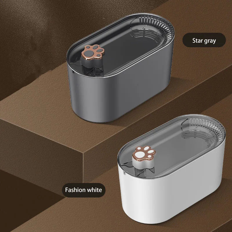 Large Capacity 3L Cat Water Fountain Automatic Recirculate Filtring Pet Fountain USB Electric Mute Cat Drinker Bowl Dispenser - Majestic Pet Kingdom