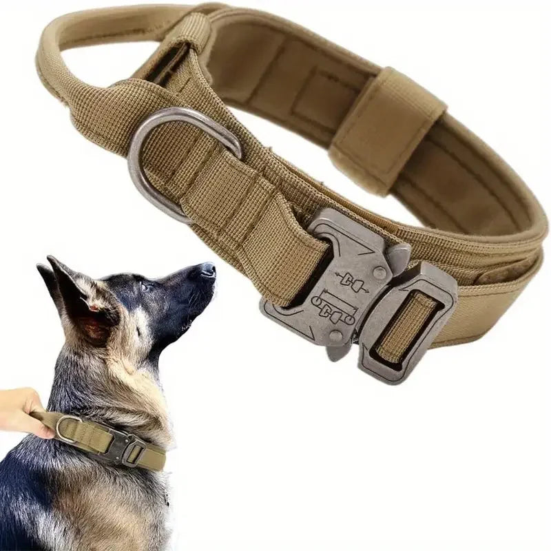 Tactical Dog Collar Adjustable Military Nylon Dog Collar with Control | Majestic Pet Kingdom™