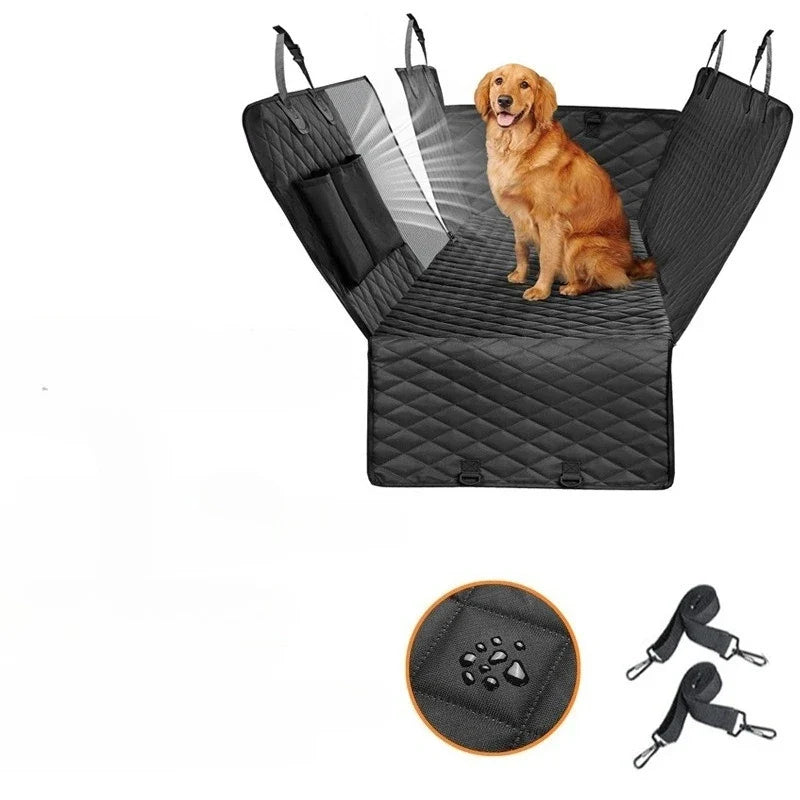 Dog Car Seat Cover Non-Slip Waterproof Travel Cushion Pad