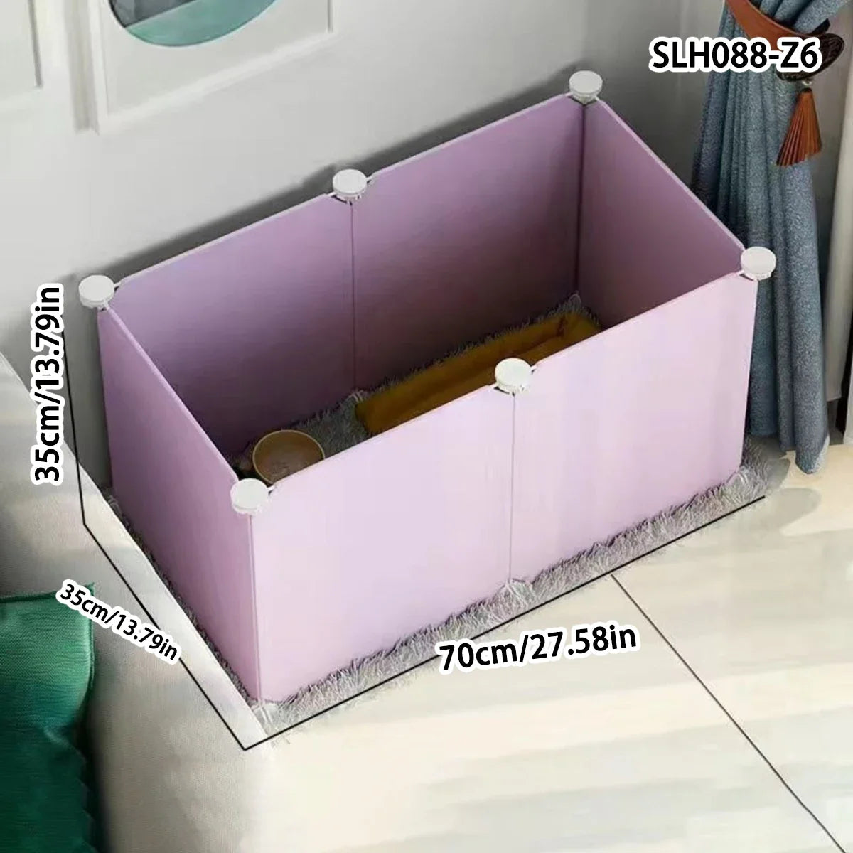 Dog Pet Fence Indoor Isolation Gate Dog Cage Small Dog Iron Guardrail Freely Combinable Cat and Dog Pet Fence - Majestic Pet Kingdom