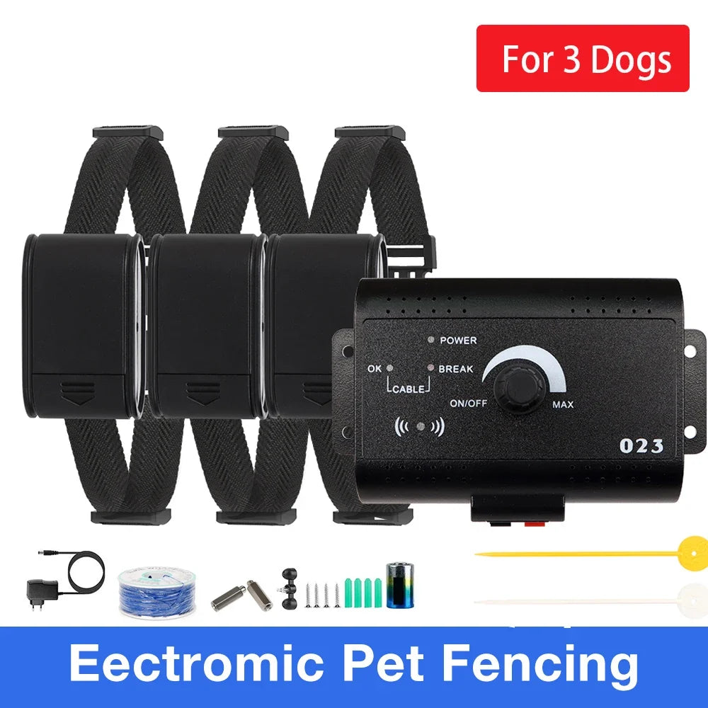 Electronic Dog Fence 1.2 Acres Adjustable Training System