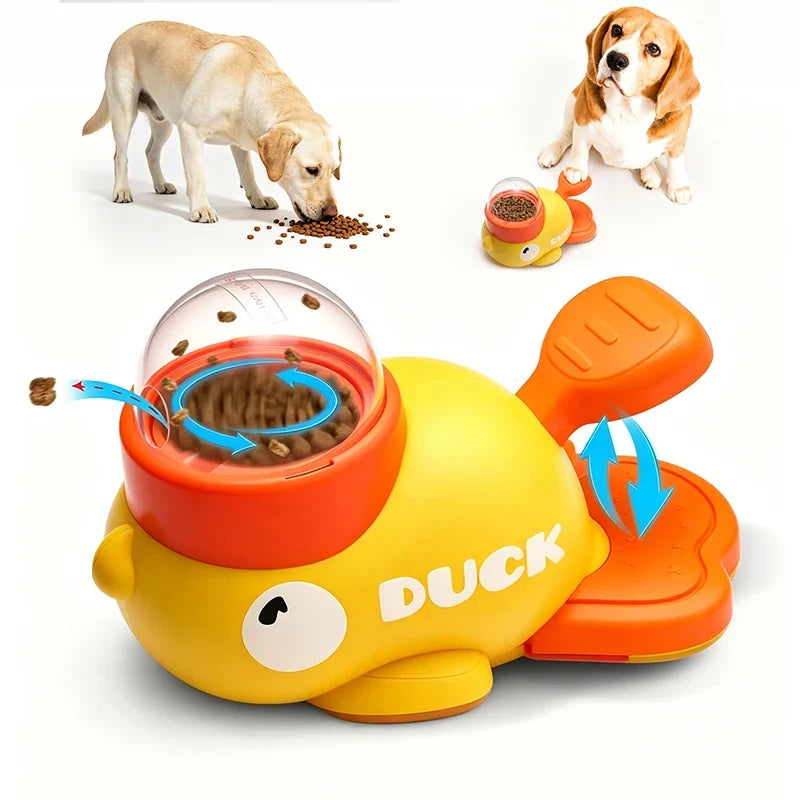 Interactive Cat Dog Toy Automatic Food Treat Dispenser Slow Feeder | Majestic Pet Kingdom™
