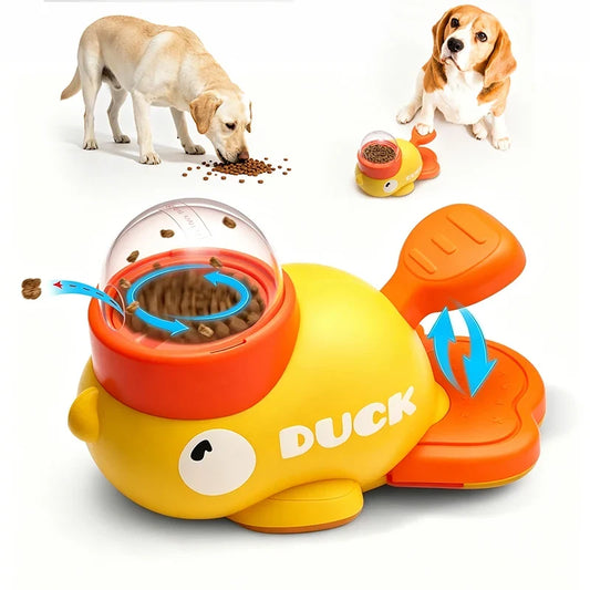 Interactive Cat Dog Toy Automatic Food Treat Dispenser Slow Feeder | Majestic Pet Kingdom™