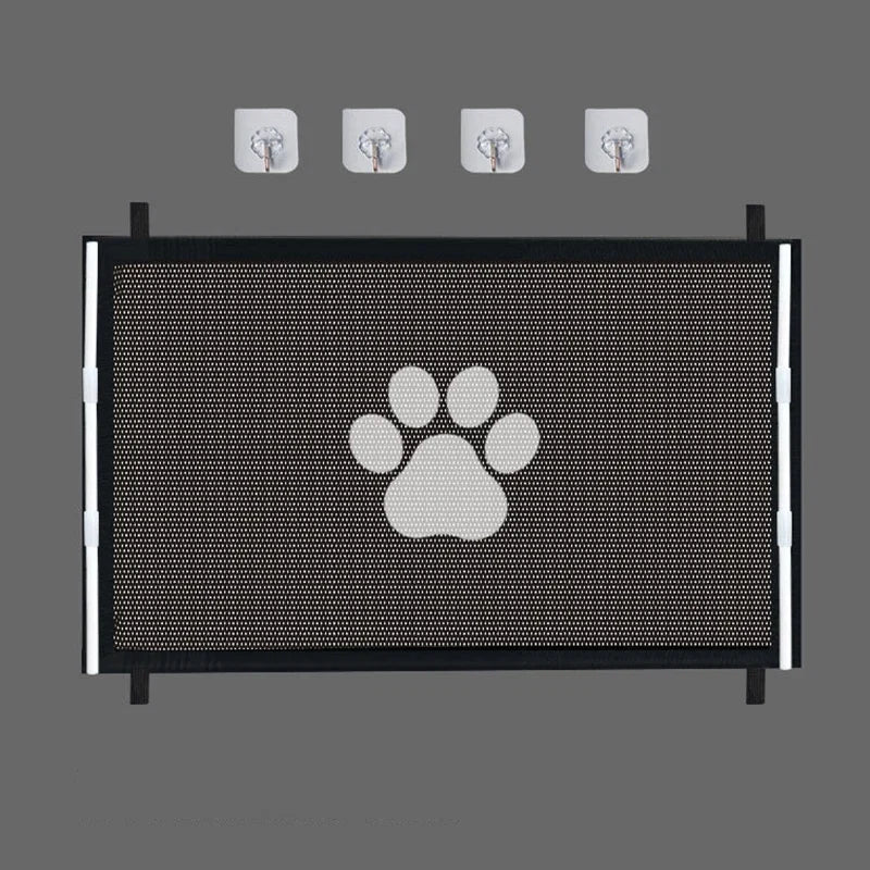 Dog Gate Mesh With 4Pcs Hook Dog Fence For Indoor and Outdoor Safe Pet Dog gate Safety Enclosure Pet supplies Dog Safety Fence - Majestic Pet Kingdom