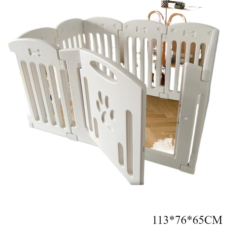 Indoor Dog Cage Small Dog Fence Indoor Enclosure Pet Fence Kennel Pet Fence Supplies Fences Dog House Enclosure Guard Rail - Majestic Pet Kingdom
