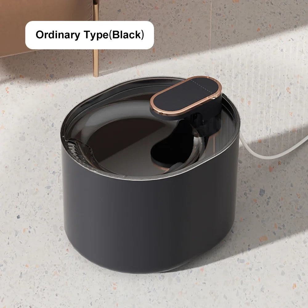 Cat Water Fountain 3L Automatic Water Dispenser with LED Light Ultra Silent Pet Drinking Water Fountain Automatic Pet Feeder - Majestic Pet Kingdom