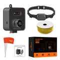 Electric Dog Fence Collar In-Ground Wired System Waterproof