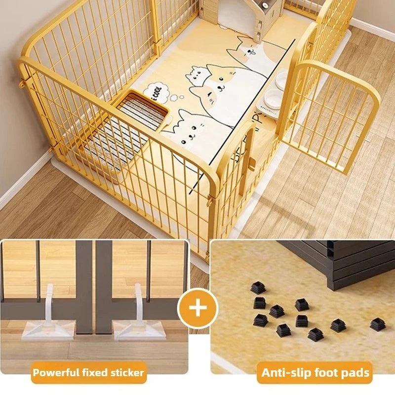 Pet Fence Enclosure DIY Combination Small Medium Cage Playpen - Majestic Pet Kingdom