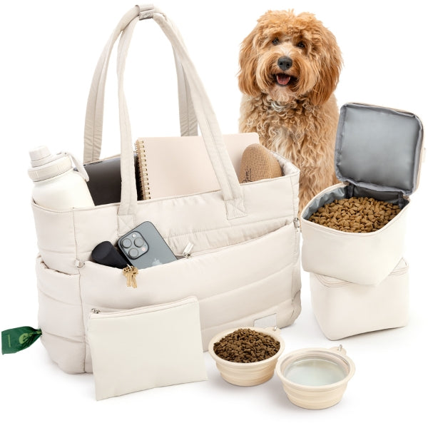 Puffer Dog Travel Bag for Dog Moms - Majestic Pet Kingdom