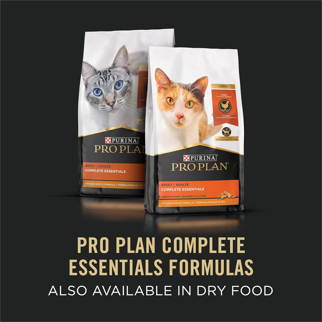 Pro Plan Complete Essentials Turkey & Rice Entrée In Gravy Wet Cat Food (3oz) - Majestic Pet Kingdom