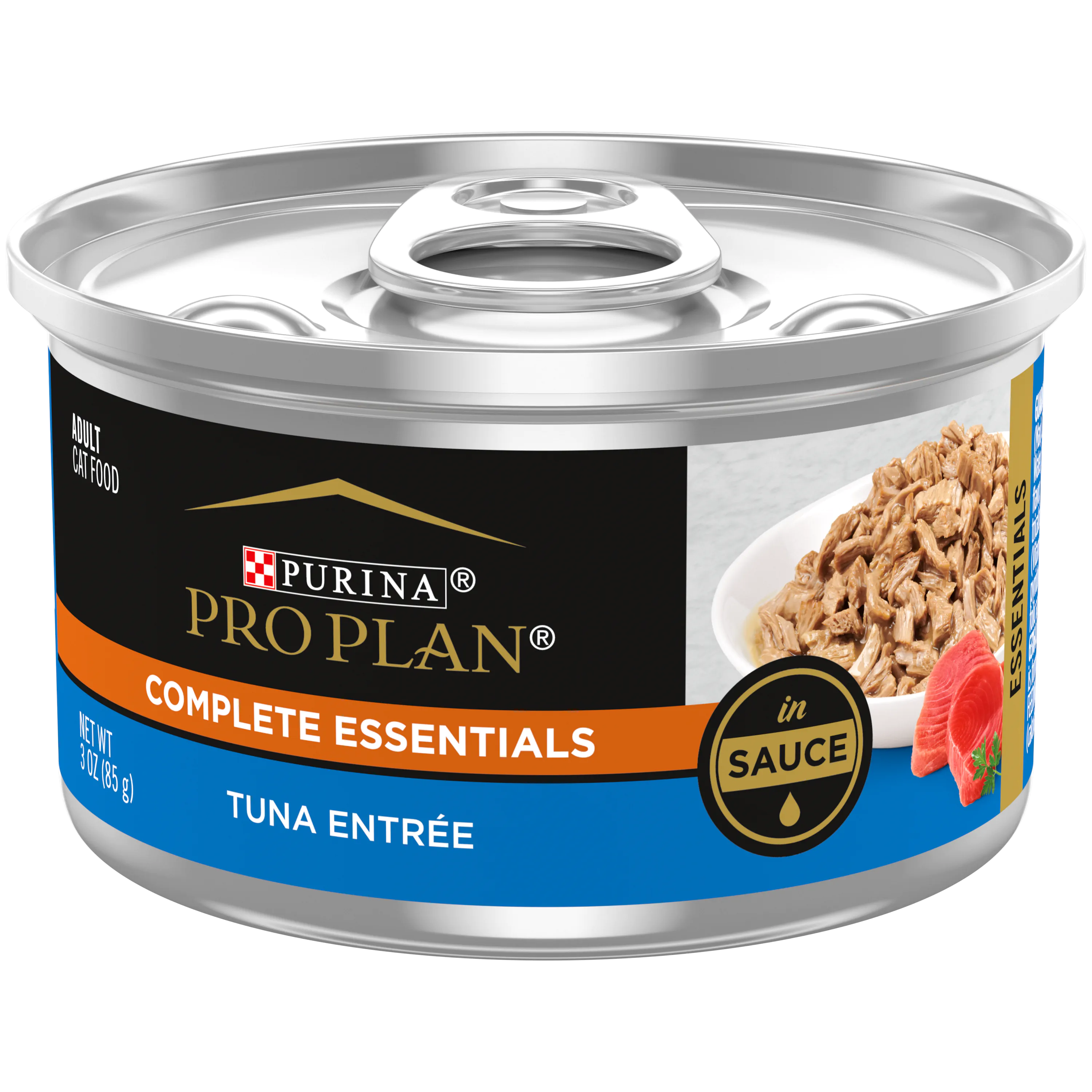 Pro Plan Complete Essentials Tuna Entrée In Sauce Wet Cat Food (3oz) - Majestic Pet Kingdom