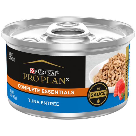 Pro Plan Complete Essentials Tuna Entrée In Sauce Wet Cat Food (3oz) - Majestic Pet Kingdom