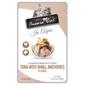 Fussie Cat Pouch - Tuna with Small Anchovies in Aspic (2.47oz) - Majestic Pet Kingdom