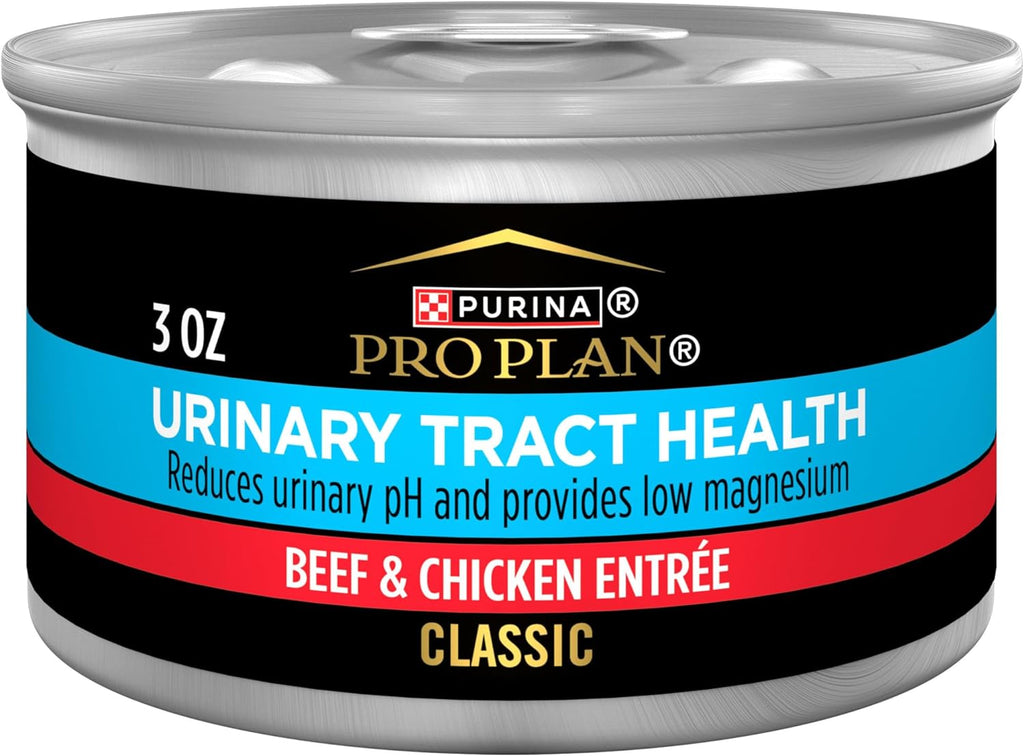 Pro Plan Urinary Tract Health Formula Beef & Chicken Entrée Wet Cat Food (3oz) - Majestic Pet Kingdom