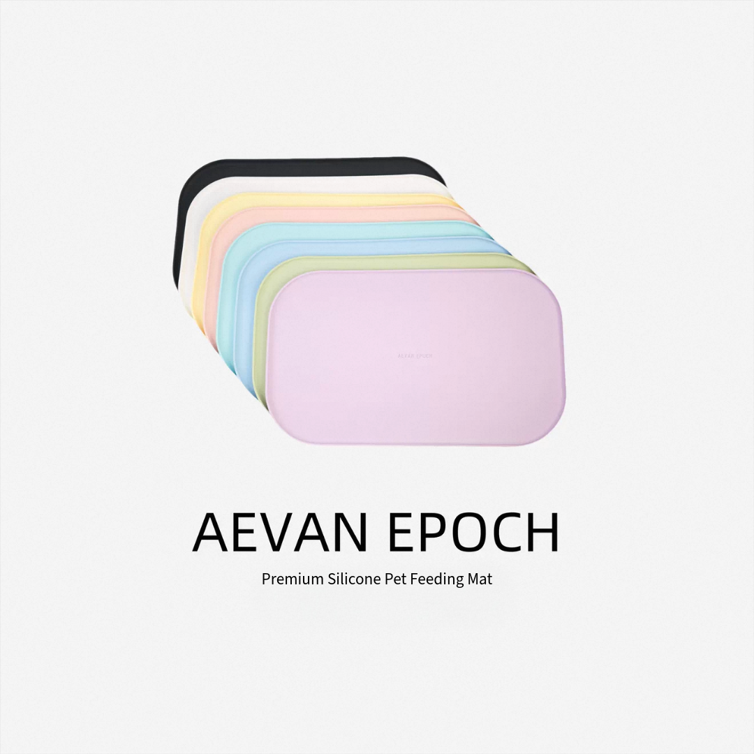 Aevan Epoch Waterproof Silicone Pet Food & Water Mat