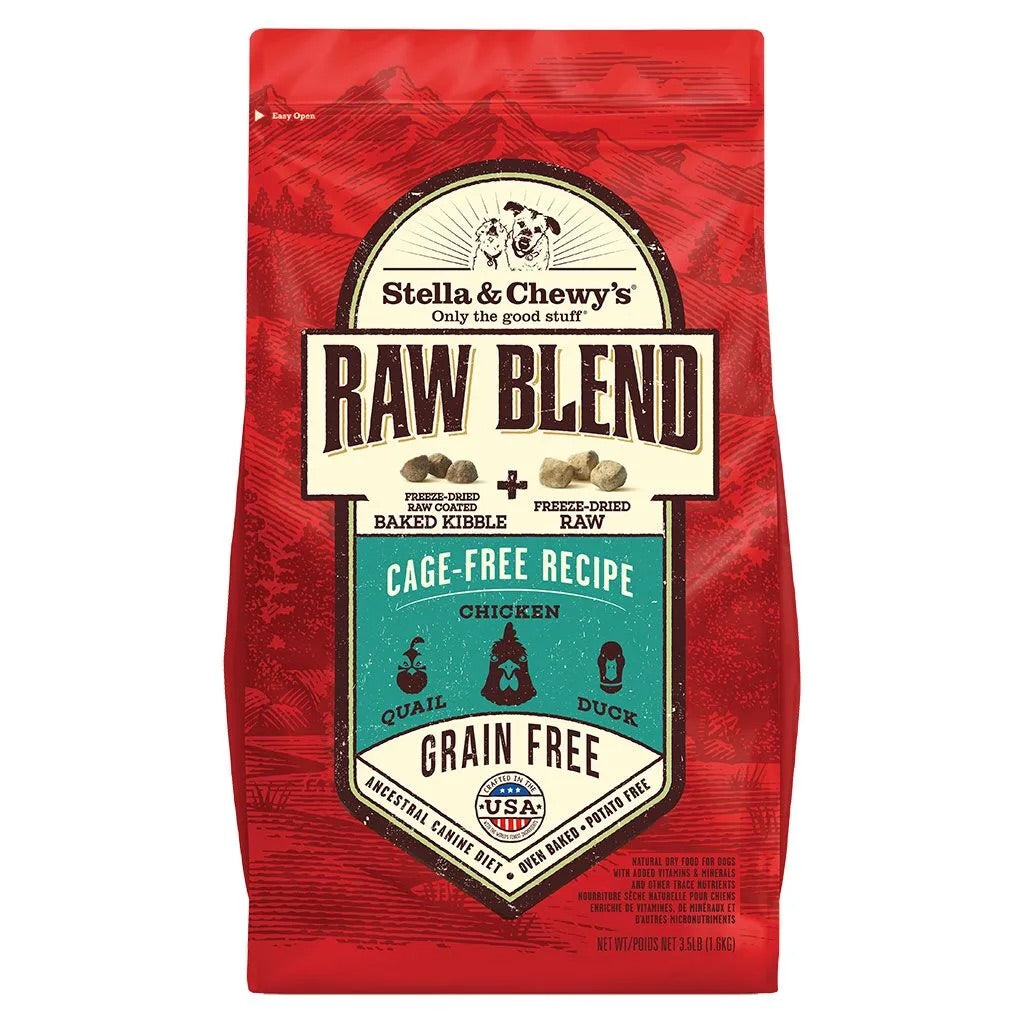 Dog Food Stella & Chewys Raw Blend Cage-Free Poultry Dry Bag