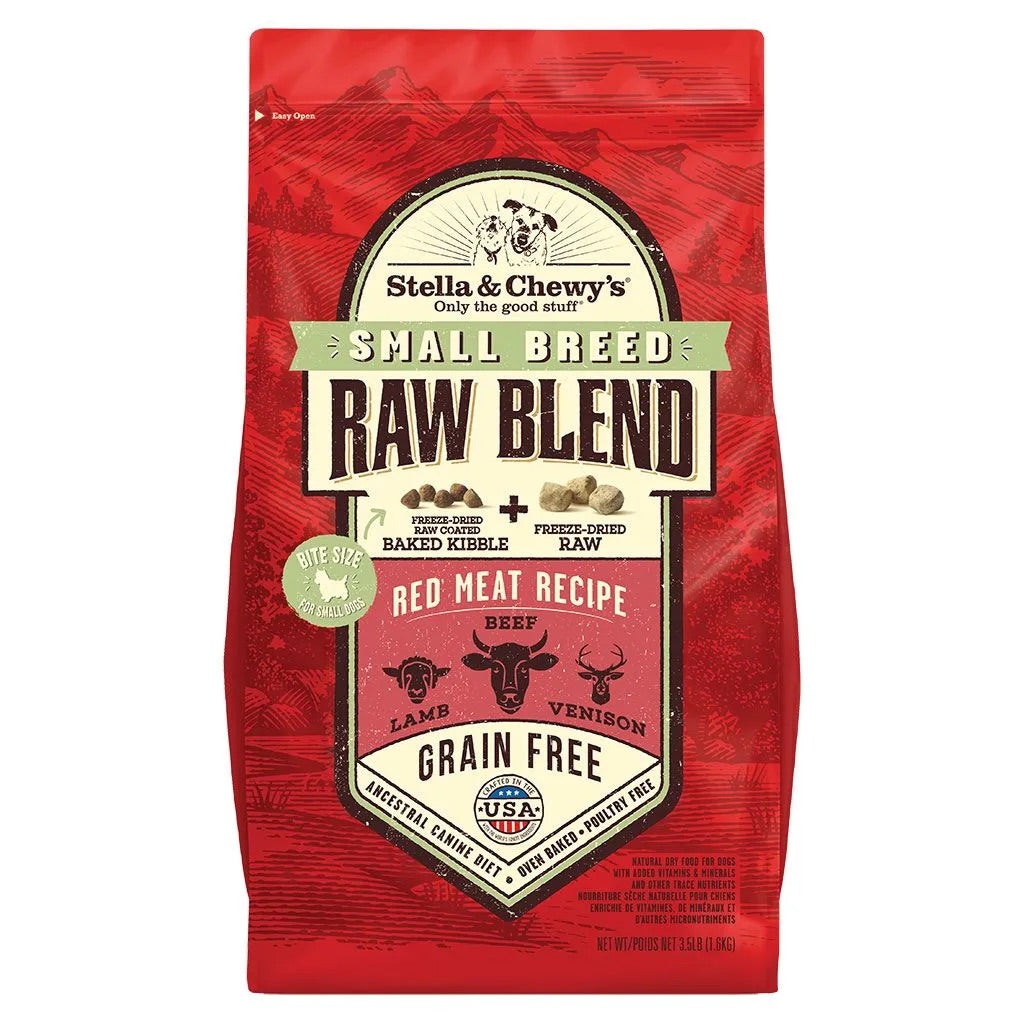 Dog Food Stella & Chewys Raw Blend Small Breed Red Meat Bag