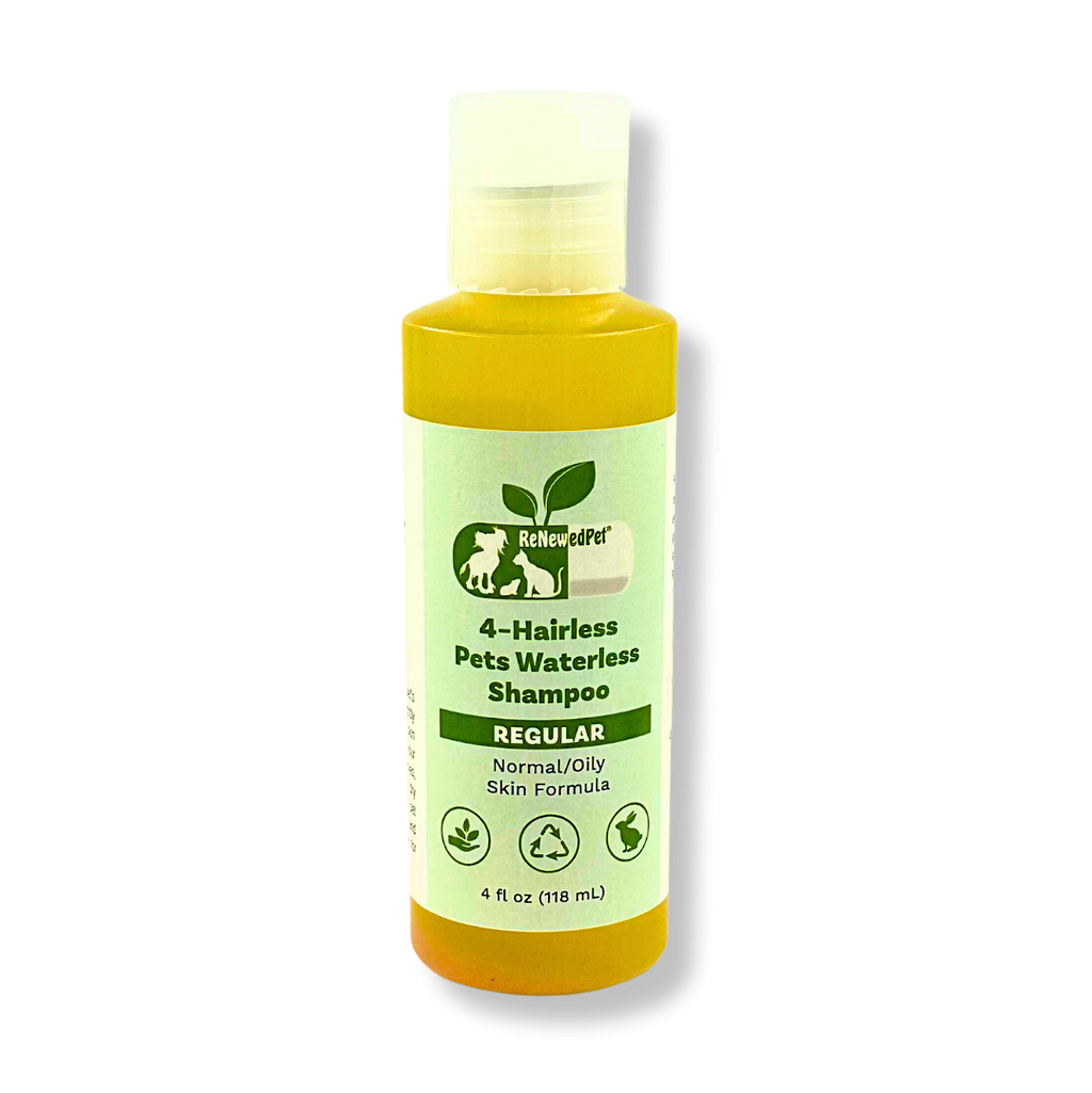Regular No-Rinse Waterless Shampoo for Hairless Pets