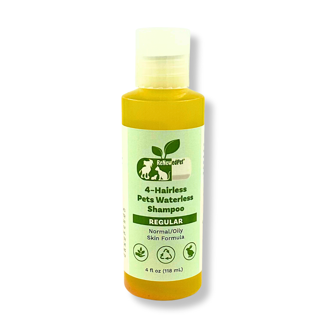 Pet Shampoo No-Rinse Waterless Foam Wash for Hairless Dogs
