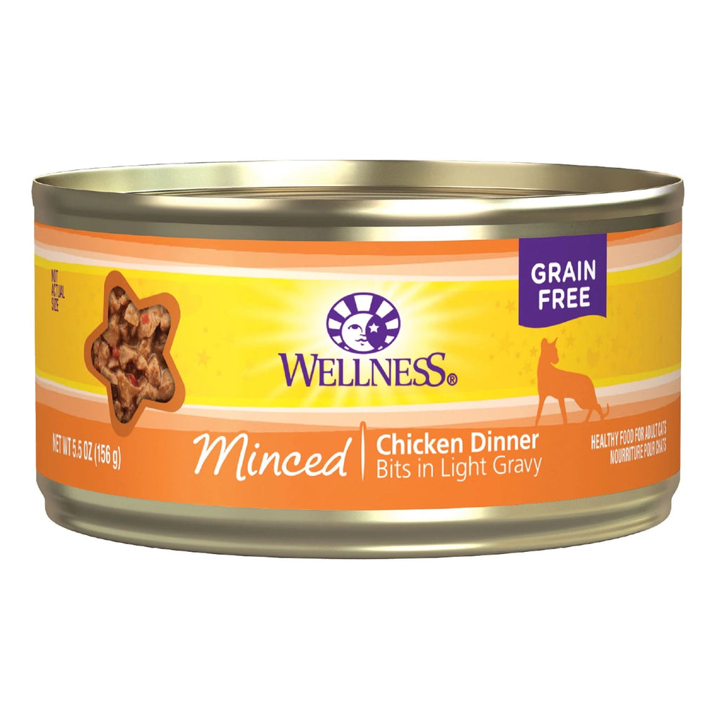 Wellness Complete Health Adult Chicken Dinner Pate Wet Cat Food (3oz) - Majestic Pet Kingdom