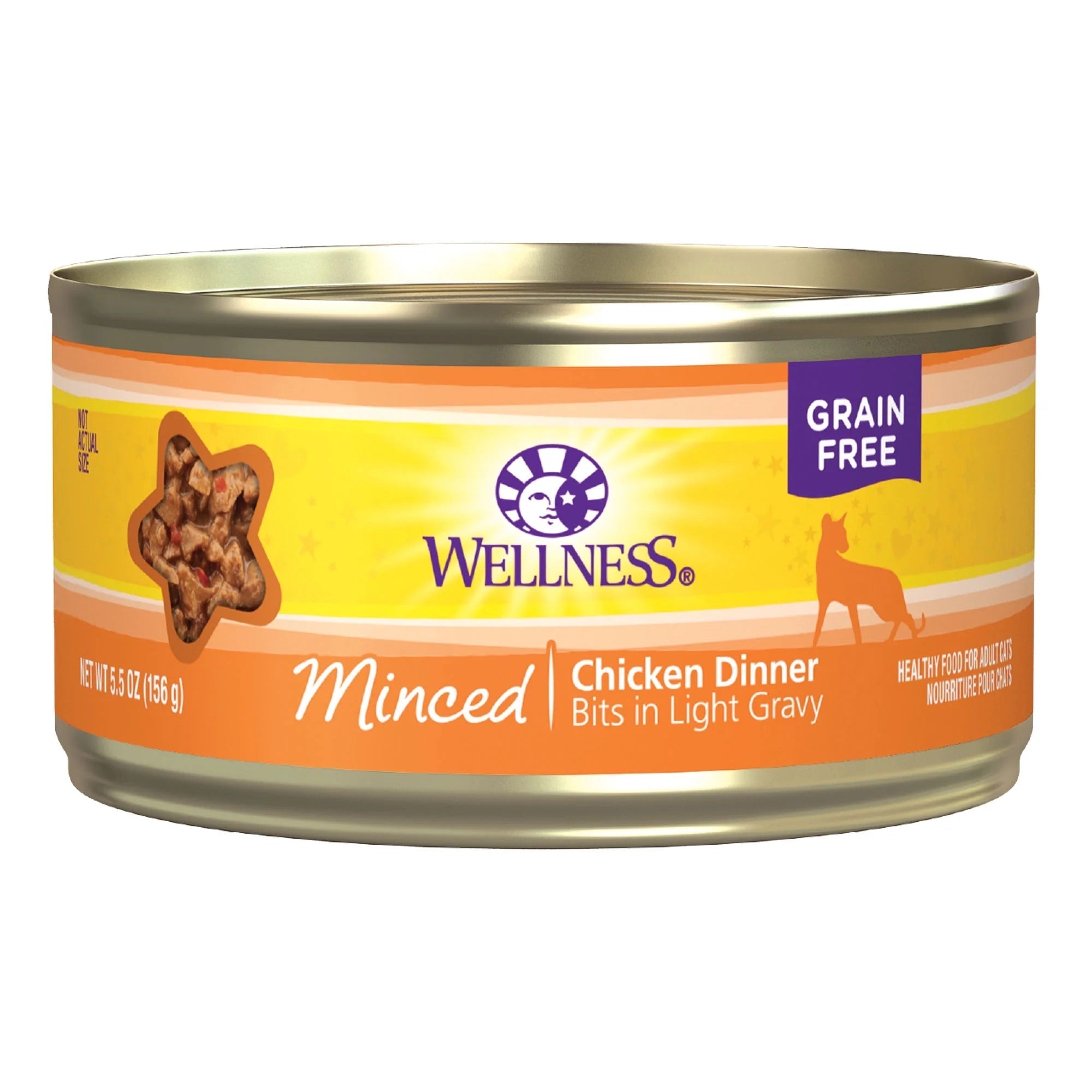 Wellness Complete Health Adult Chicken Dinner Pate Wet Cat Food (3oz) - Majestic Pet Kingdom