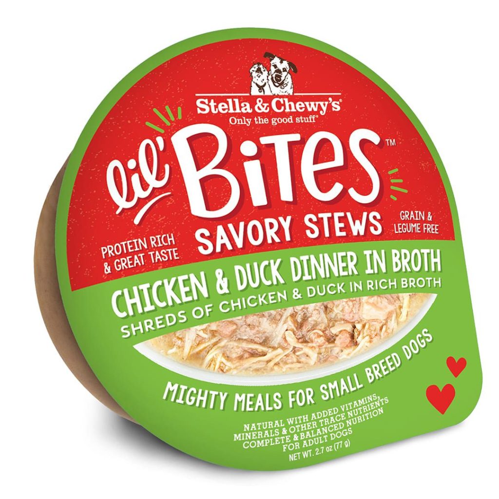 Stella & ’s Lil Bites Stew Chicken & Duck Dog Food (2.7oz) - Majestic Pet Kingdom