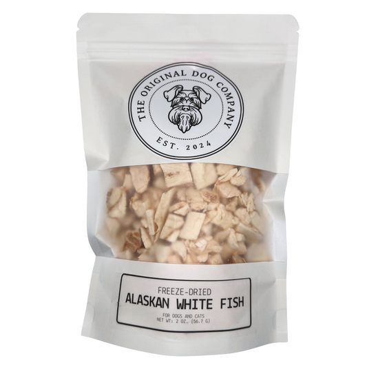 Freeze-Dried Alaskan White Fish | Purrfect Pet Kingdom