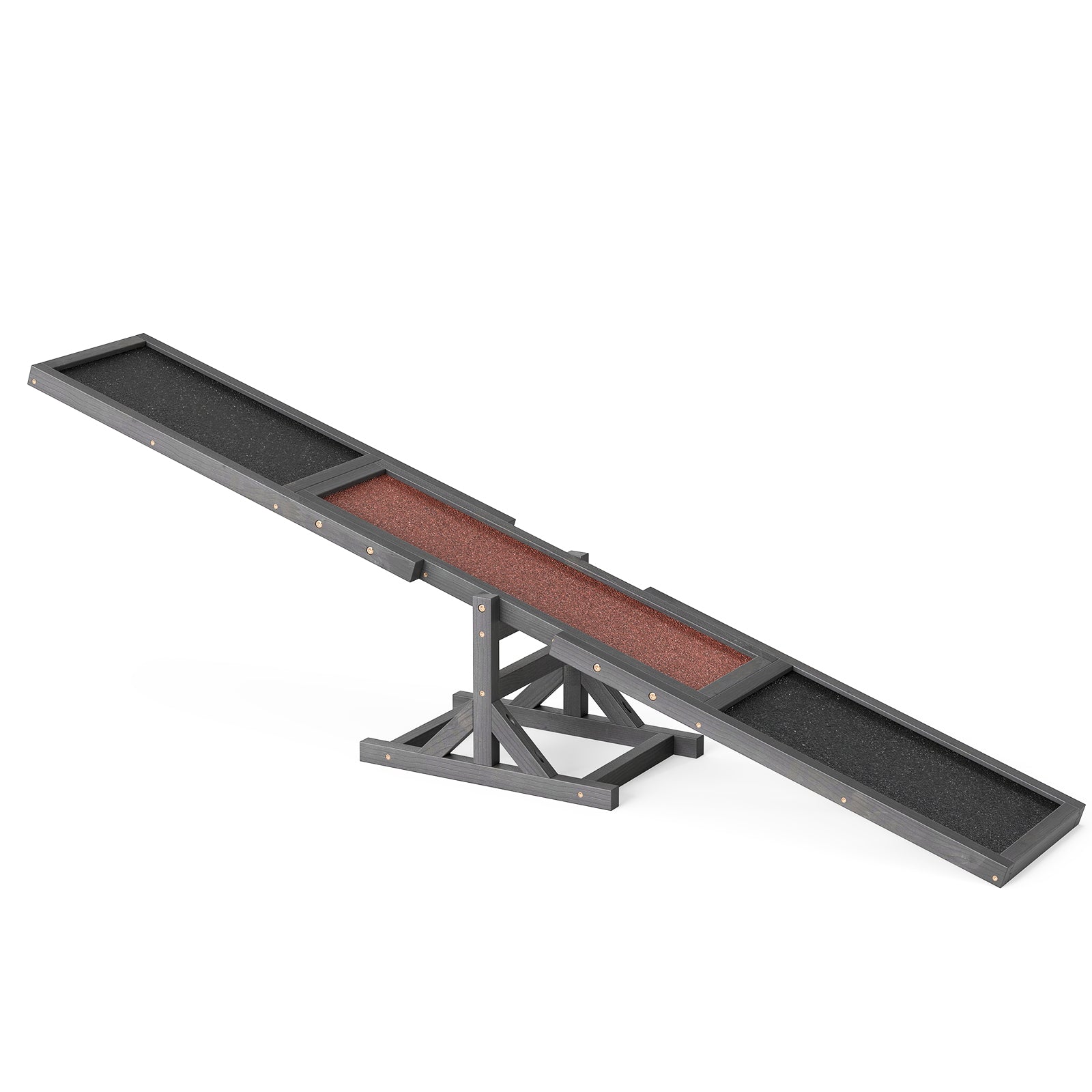 Dog Agility Equipment Wooden Training Seesaw Outdoor Course - Detail Angle 5 | Majestic Pet Kingdom