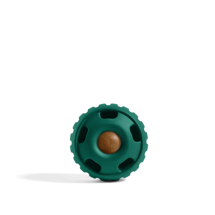 Dog Treat Dispenser Woof Pupsicle Green Rubber Toy Large Siz