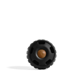Woof Dog Pupsicle Power Chewer Black Dog Toy, Large