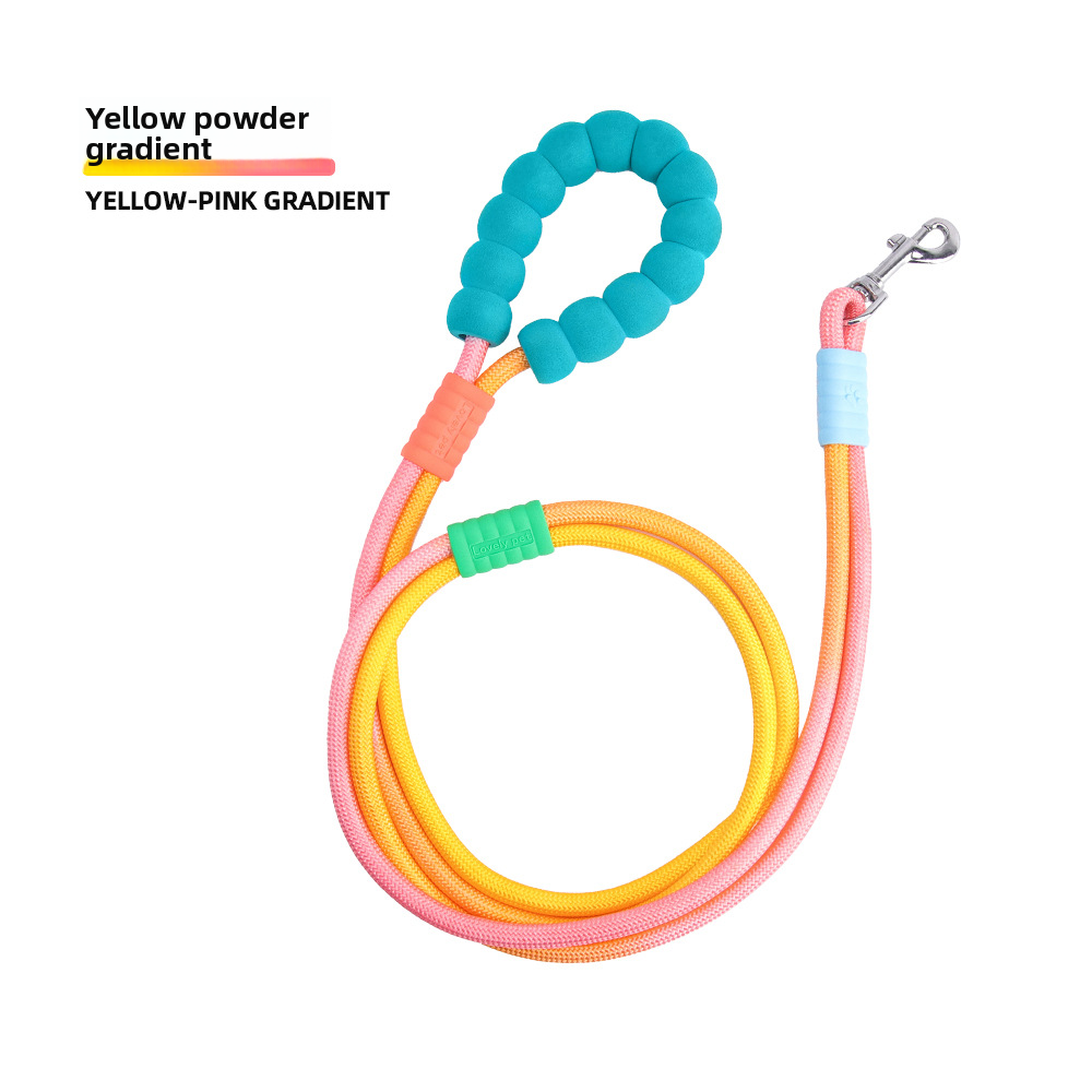 Colorful Dual Crossbody Rope Leash | Purrfect Pet Kingdom