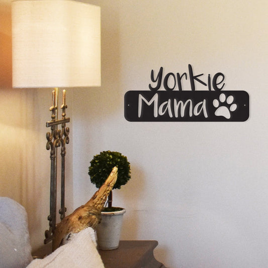 Yorkie Mama - Metal Wall Art/Décor | Purrfect Pet Kingdom