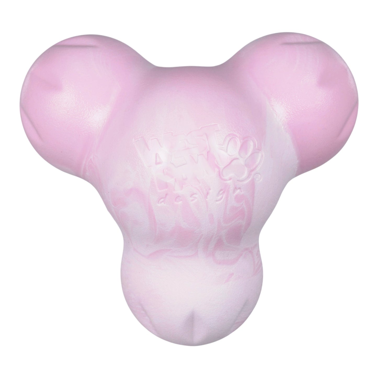 Dog Chew Toy Tux Bubblegum Swirl Treat Holder Tough Chewers